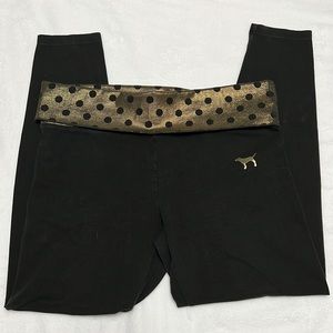 PINK Victoria’s Secret Fold Over Waistband Leggings